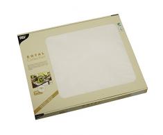 Papstar, 100Â Sets de Table, Tissue Royal Collection 30Â cm x 40Â cm Blanc, 81894