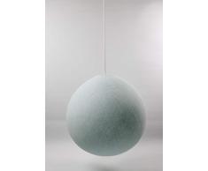 Cotton Ball Lights Lampe suspension 25Â cm, coton, Light Aqua