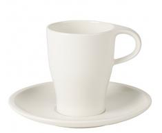 Villeroy & Boch 10-4199-9122 Tasse de Café, Porcelaine, Weiß, 15,8 x 15,8 x 9,3 cm