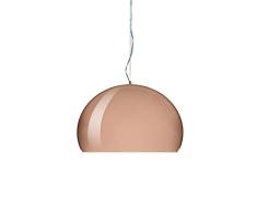 Kartell A + +, Big FL/Y Lampe suspension, Plastique, cuivre, E27 15 wattsW 240 voltsV