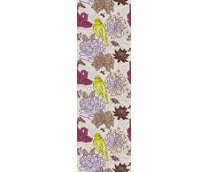 1art1 Fleurs Poster Papier Peint Autocollant - Fantaisie Florale (240 x 75 cm)