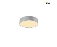 SLV MEDO 30 CW, Corona, éclairage LED dintérieur et de plafond, DALI, gris argent, 3000/4000K, lampe en aluminium, 15 W, gris