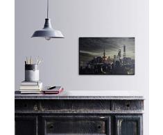 Bonamaison DÃ©coration Murale Impression sur Toile, Dimensions: 60 x 40 Cm - ConÃ§u et fabriquÃ© en Turquie