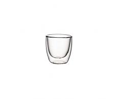 Villeroy & Boch Manufacture Rock Gobelet S, 110 ml, Verre borosilicate, Transparent