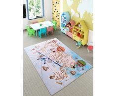 Mon Desire Tapis de Protection, Multicolore, 133X190