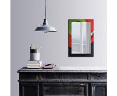 Bonamaison DÃ©coration Murale Impression sur Miroir EncadrÃ© sur Toile, Dimensions: 40 x 60 Cm - ConÃ§u et fabriquÃ© en Turquie