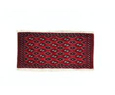 Eden Carpets Yamut Tapis nouÃ© Ã la Main, Laine, Multicolore, 50Â x 104Â cm