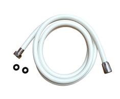 Ridder Flexible de Douche 2 M Barbardos Blanc, PVC, ABS
