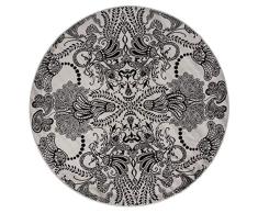 Vallila SyvÃ¤meri Ã 140 cm, Argile au Design Ã©lÃ©gant, Tapis Rond en Viscose, 140 x 140 cm
