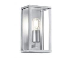 Trio Leuchten Garonne Applique murale dextÃ©rieur, Aluminium moulÃ© sous pression., Zinc