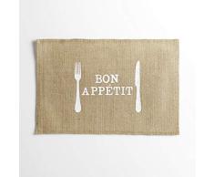 le jardin des cigales set de table 30x45cm jute appetito