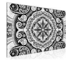 Tableau decoration murale Bouddha Feng Shui 150 x 60 cm - XXL Impression sur Toile Salon Appartment 5 Parties - prÃªt Ã accrocher - 506756c