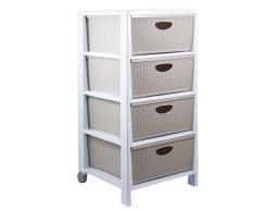 Belle et Forte Commode Grande Taille Taupe