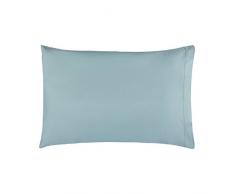 Filocolore fda1Â Housse pour Oreiller, Coton peignÃ©, Glace, 23Â x 19Â x 1.3Â cm