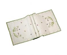 Villeroy & Boch Colourful Spring Chemin de table, 49x143 cm, Coton/Polyester, Blanc/Multicolore