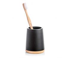 Zeller Gobelet en polyrÃ©sine/Bois Noir