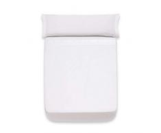 Sancarlos Santorini Drap, 100% Coton Percale, Blanc, LIT de 90Â 