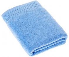 Lasa Home Drap de Bain, Coton, Bleu, 70x140x1 cm