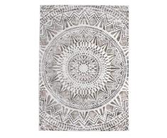 Vallila Mosaiikki Effet 140x200 cm, Ã©cru, Design Ã©lÃ©gant, Tapis Luxueux en Viscose, 200 x 140 cm
