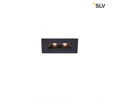 SLV MILANDO DO DL Plafonnier dintérieur à LED en métal Noir 3000 K 330 lm