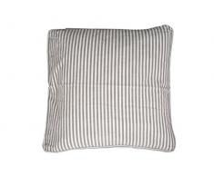 Campagne Table Linen Coussin Ã Rayures Gris