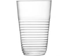 LSA International G1497â26â171Â Groove Vase. clair,