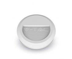 V-TAC Spot LED Rond Blanc 2 W, pour extÃ©rieur