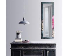 Bonamaison DÃ©coration Murale Impression sur Miroir EncadrÃ© sur Toile, Dimensions: 40 x 120 Cm - ConÃ§u et fabriquÃ© en Turquie