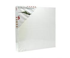 Levante Rack avec Tableau pour Peinture imprimada en Bois et Tissu Marron