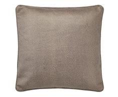 NÃ©erlandais Decor Ohio Coussin Coque, Cuir, Taupe, 45Â x 45Â cm