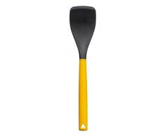 Triangle Spatule en Silicone, Silicone, Jaune, 25,5 x 5,5 x 1,5 cm