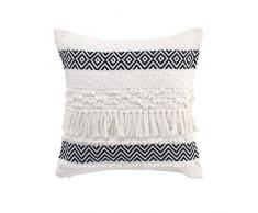 COTON dintÃ©rieur Coussin, Noir, 40 x 40 CM