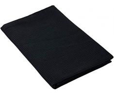 Lasa Home Drap de Bain, Coton, Noir, 70x140x1 cm