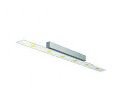 Evotec SUN Plafonnier LED 2700 K 6 x 6,4 W 3600 lm Aluminium/verre 38,4 W Transparent Small