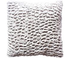 Enjoy Home P014BCCH040040 Coussin Polyester Blanc/Chocolat 40 x 40 cm