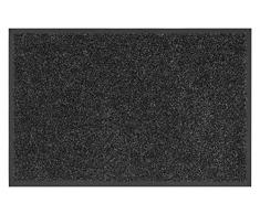 Bruce Starke Paillasson, Coton, Charbon, 80 x 60