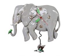 Allen P1860 Horloge RESINE, Multicolore, 28