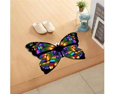 Bonamaison Paillasson dÃ©coratif Multicolore 50 x 80 cm