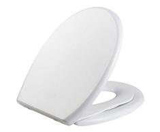 Bisk Abattant WC Ã Fermeture Douce pour Enfant Blanc 38 x 45,5 x 6,5 cm