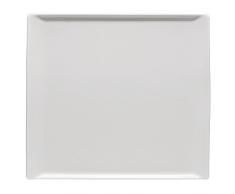 Rosenthal 11770-800001-12379 Plat 26 X 24 cm, Porcelaine, Blanc