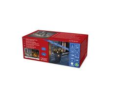 Konstsmide 2373-800 Guirlande Ã LED pour Terrasses, Verre, 0.1 W, Clair, 1475 x 1 x 1 cm