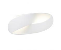 Brilliant G94488/05 Soft Plafonnier LED, Métal/N/C, Intégré, 6 W, Blanc