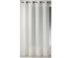 Homemaison 09525-8-AL Voilage Fausse Gaze Etamine/Polyester Naturel 1 x 140 x 240 cm