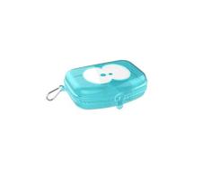 Fruit Friends 7046 Lunch Box, PolypropylÃ¨ne, Bleu Neon translucide, Taille Unique