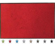Partie Eco-Clean Tapis, Coton, Bordeaux, 60x90cm