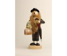 Encens Allemand Fumeur Tante - 26 cm / 10 cm - Authentique Allemand Fumeurs Erzgebirge - KWO