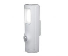 LEDVANCE GADGET NIGHTlux Torch + Détecteur de Mouvement (Piles incluses) | Veilleuse Mobile à Pile | Blanc | 0,35 Watts - 10 Lumens | Blanc Froid | Etanche IP54