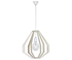 Homemania Lampe Ã suspension W43xd43xh90 cm Bois