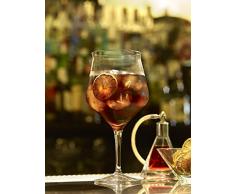 Dkristal Florence Coupe à Cocktail, 0.8 L, Verre, 11 x 11 x 23 cm, 6 pièces