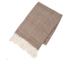 Kirk Plaid Couvre-lit Couleurâ¯: Marron